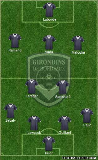 FC Girondins de Bordeaux Formation 2017