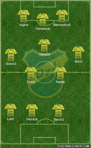 Defensa y Justicia Formation 2017