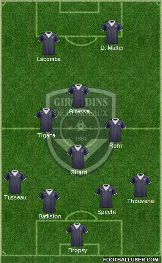 FC Girondins de Bordeaux Formation 2017