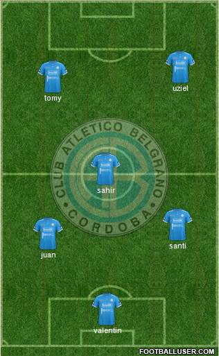 Belgrano de Córdoba Formation 2017