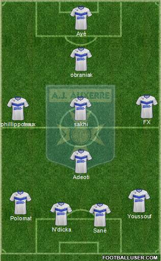 A.J. Auxerre Formation 2017