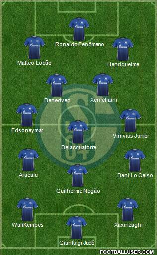 FC Schalke 04 Formation 2017