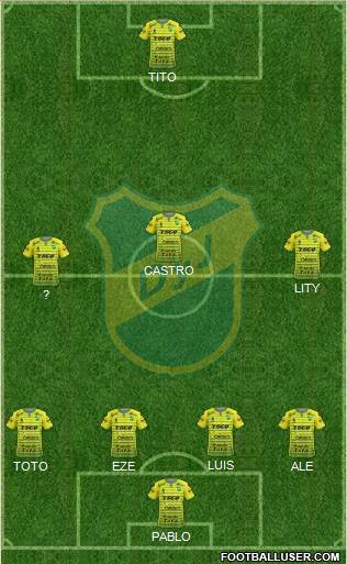 Defensa y Justicia Formation 2017