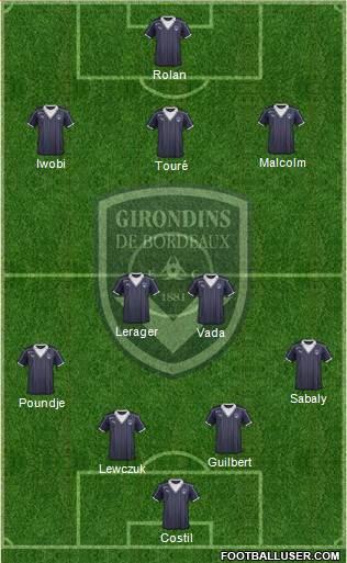 FC Girondins de Bordeaux Formation 2017