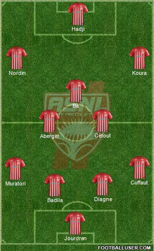 A.S. Nancy Lorraine Formation 2017