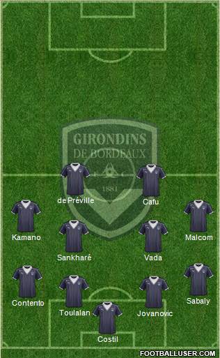 FC Girondins de Bordeaux Formation 2017