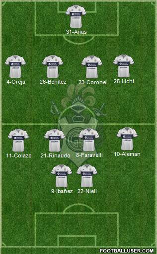 Gimnasia y Esgrima de La Plata Formation 2017