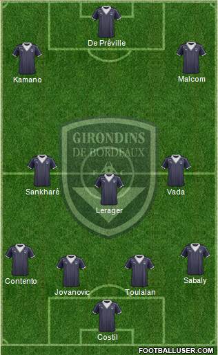 FC Girondins de Bordeaux Formation 2017