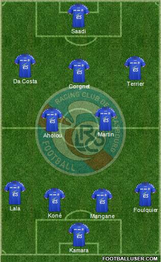 Racing Club de Strasbourg-Football Formation 2017