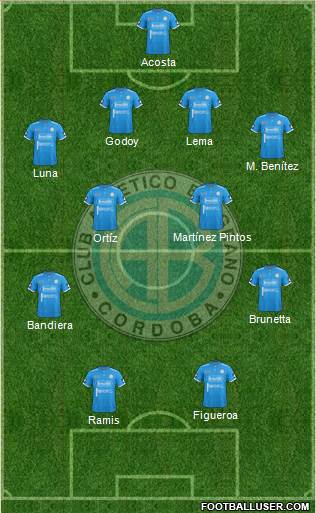 Belgrano de Córdoba Formation 2017