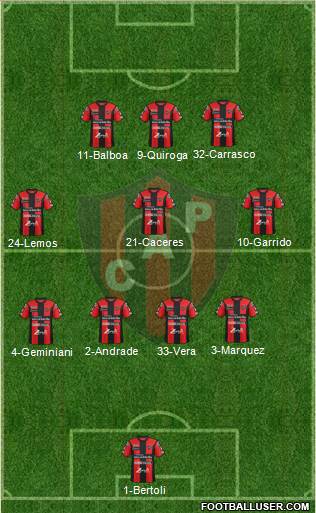 Patronato de Paraná Formation 2017