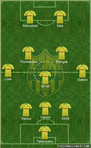 FC Nantes Formation 2017