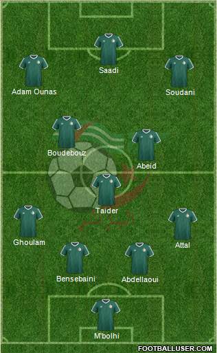 Algeria Formation 2017