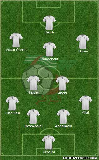 Algeria Formation 2017