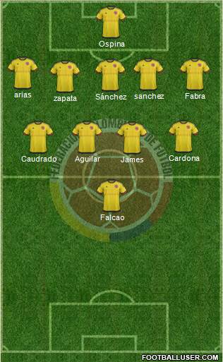 Colombia Formation 2017