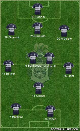 Gimnasia y Esgrima de La Plata Formation 2017