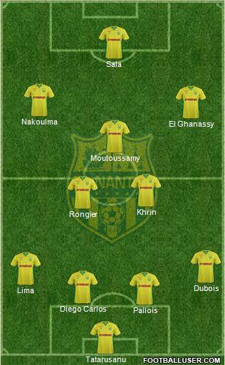 FC Nantes Formation 2017