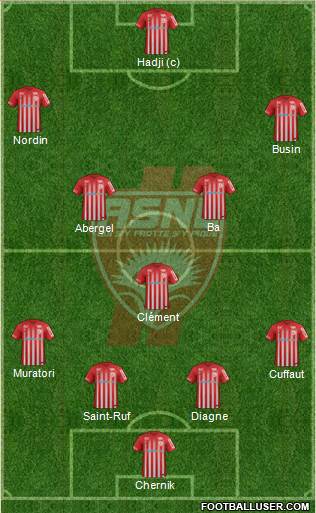 A.S. Nancy Lorraine Formation 2017