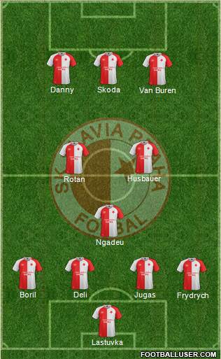 Slavia Prague Formation 2017