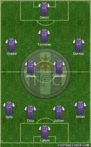 Toulouse Football Club Formation 2017