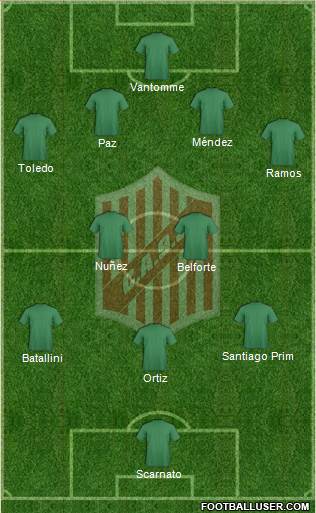 9 de Julio Formation 2017