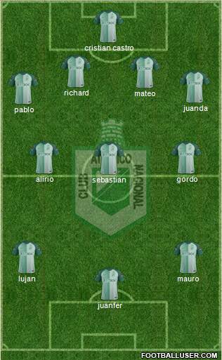 CDC Atlético Nacional Formation 2017