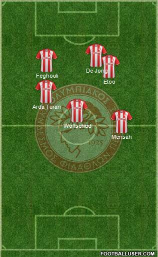 Olympiakos SF Piraeus Formation 2017