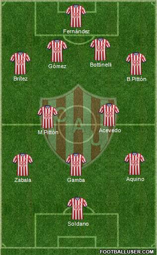 Unión de Santa Fe Formation 2017