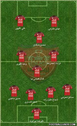 Persepolis Tehran Formation 2017