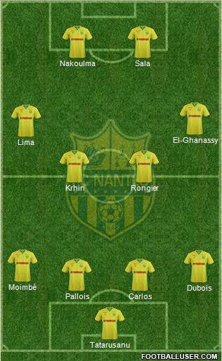 FC Nantes Formation 2017