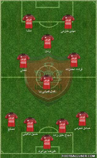 Persepolis Tehran Formation 2017