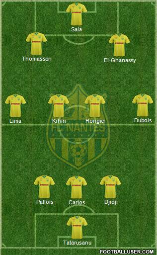 FC Nantes Formation 2017