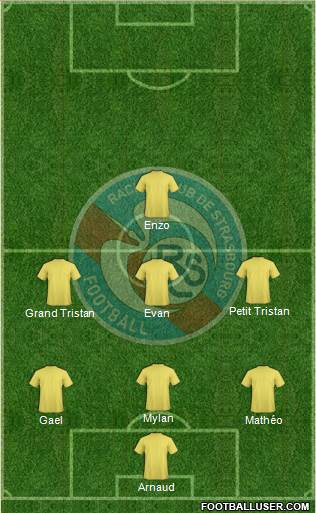 Racing Club de Strasbourg-Football Formation 2017