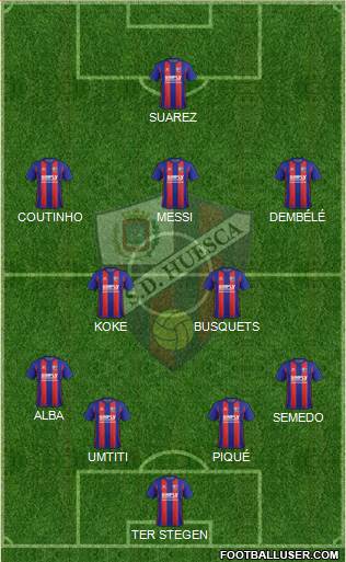 S.D. Huesca Formation 2017