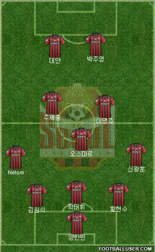 FC Seoul Formation 2017