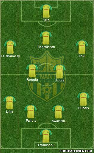 FC Nantes Formation 2017