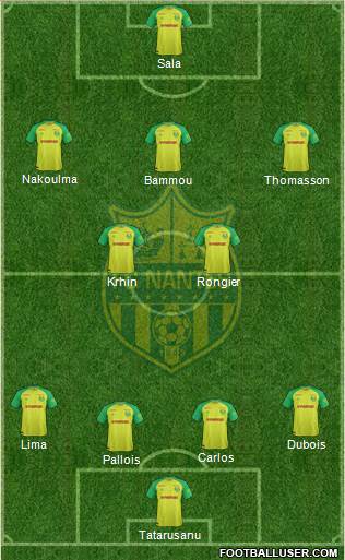 FC Nantes Formation 2017