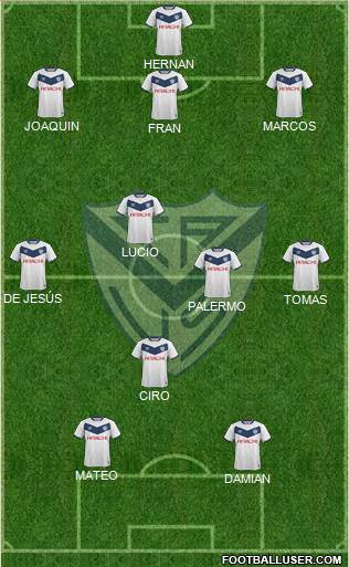 Vélez Sarsfield Formation 2017