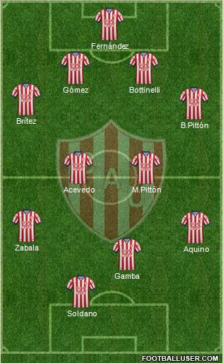 Unión de Santa Fe Formation 2017