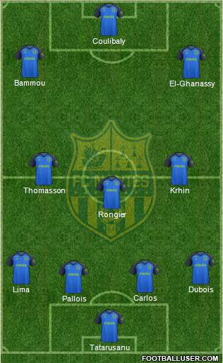 FC Nantes Formation 2017