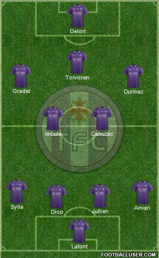 Toulouse Football Club Formation 2017