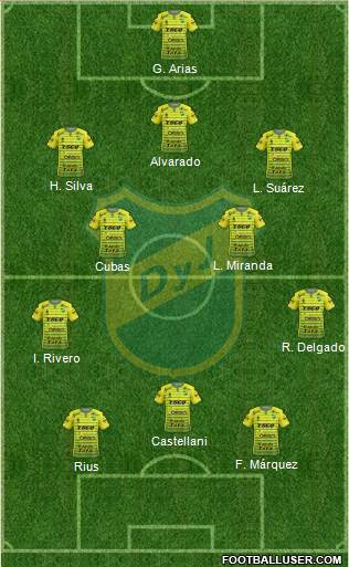 Defensa y Justicia Formation 2017