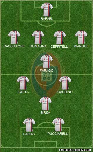 Cagliari Formation 2017