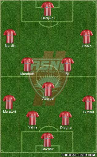 A.S. Nancy Lorraine Formation 2017