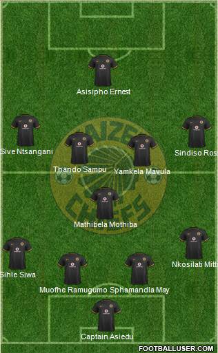 Kaizer Chiefs Formation 2017