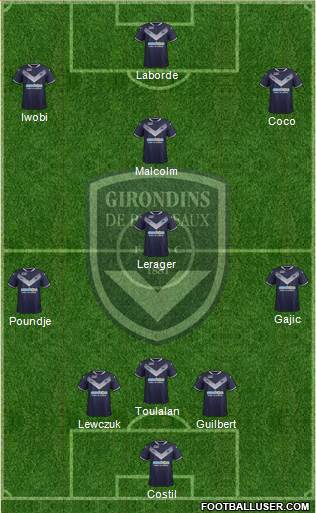 FC Girondins de Bordeaux Formation 2017