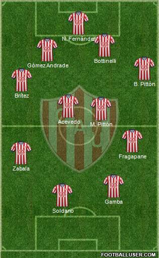 Unión de Santa Fe Formation 2017