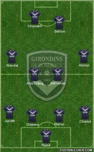 FC Girondins de Bordeaux Formation 2017