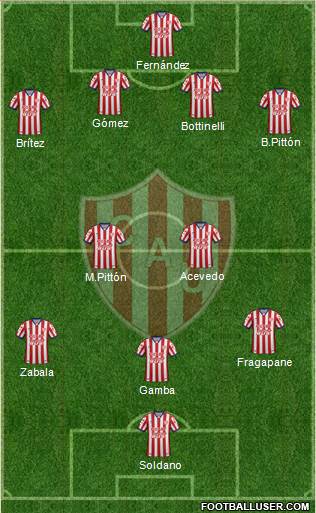 Unión de Santa Fe Formation 2017