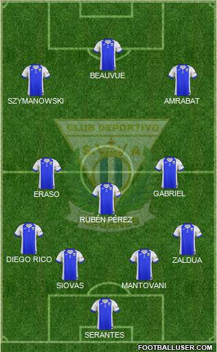 C.D. Leganés S.A.D. Formation 2017